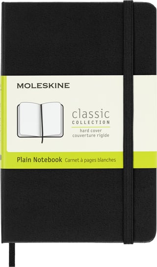 Notes Moleskine Classic P (9x14cm) gładki, twarda oprawa, czarny Moleskine
