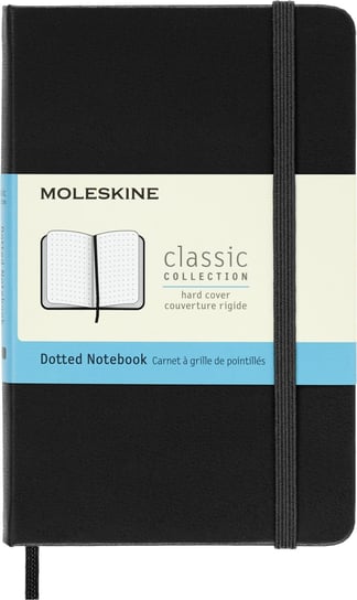 Notes Moleskine Classic P (9x14cm) w kropki, twarda oprawa, czarny Moleskine