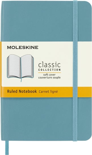 Notes Moleskine Classic P (9x14cm) w linie, miękka oprawa, niebieski Moleskine