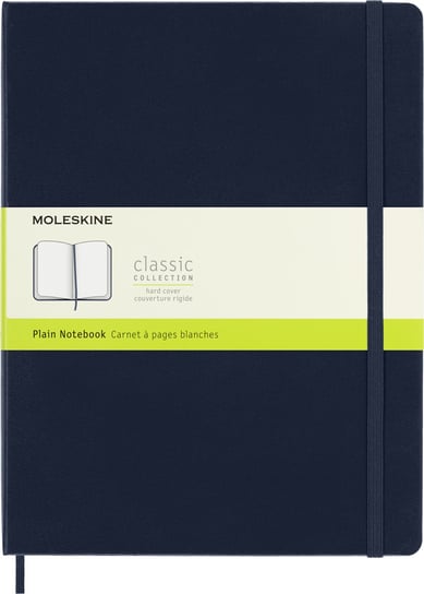 Notes Moleskine Classic XL (19x25cm) gładki, twarda oprawa, granatowy Moleskine