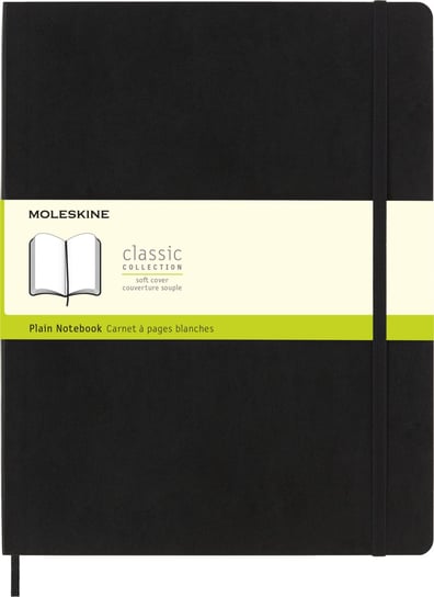 Notes Moleskine Classic XXL (21,6x27,9cm) gładki, miękka oprawa, czarny Moleskine