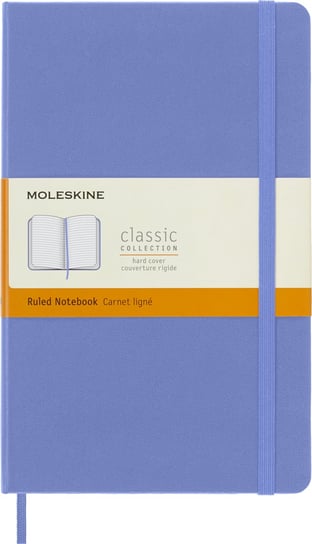 Notes Moleskine L (13x21cm) w linie, twarda oprawa, Hydrangea Blue, 240 stron Moleskine