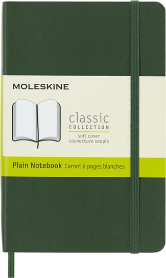 Notes Moleskine P (9x14cm) gładki, miękka oprawa, zielony, 192 strony Moleskine