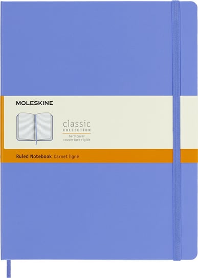 Notes Moleskine XL (19x25cm) w linie, twarda oprawa, fioletowy, 192 stron Moleskine