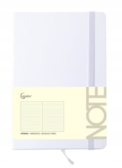 Notes Notatnik 96 Kartek A6 Biały Gładki MP Colors