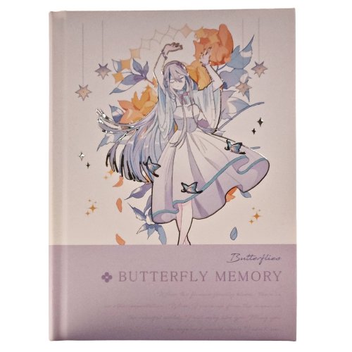 Notes Pamiętnik Butterfly Memory Kolorowy Środek Inna marka