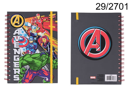 Notes spiralny Avengers Marvel'a- produkt licencyjny Inny producent