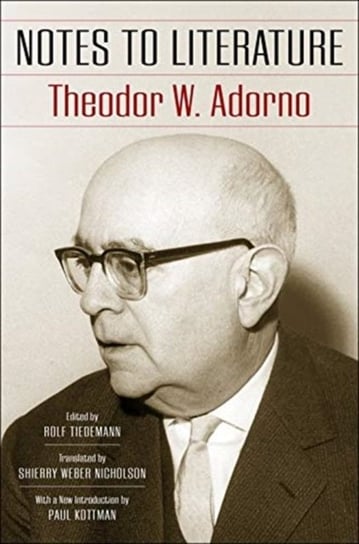 Notes to Literature Adorno Theodor W.