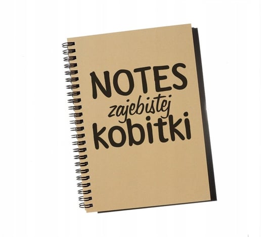 Notes zajebistej kobitki, notatnik, notes, Sowia Aleja Inna marka