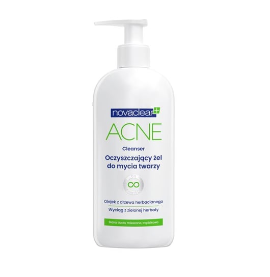 NOVACLEAR, Acne Cleanser, oczyszczający żel do mycia twarzy, 150 ml Novaclear