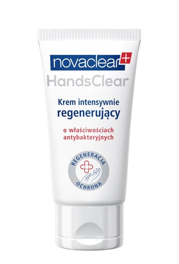Novaclear Handsclear, krem do rąk, regenerujący o właściwościach antybakteryjnych, 50 ml Diagnosis