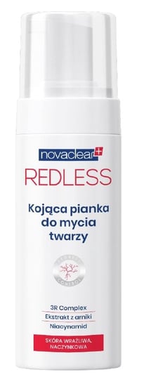 Novaclear Redless, kojąca pianka do mycia twarzy, 100 ml EQUALAN PHARMA