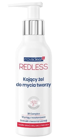 Novaclear Redless, Kojący Żel do mycia twarzy, 150 ml Novaclear
