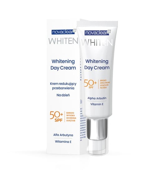NovaClear Whitening Day Cream SPF50 Wybielający Krem na Dzień 50ml Novaclear