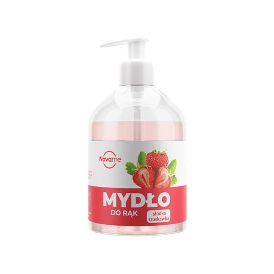 NOVAme Mydło do Rąk Słodka Truskawka 500ml NOVAME