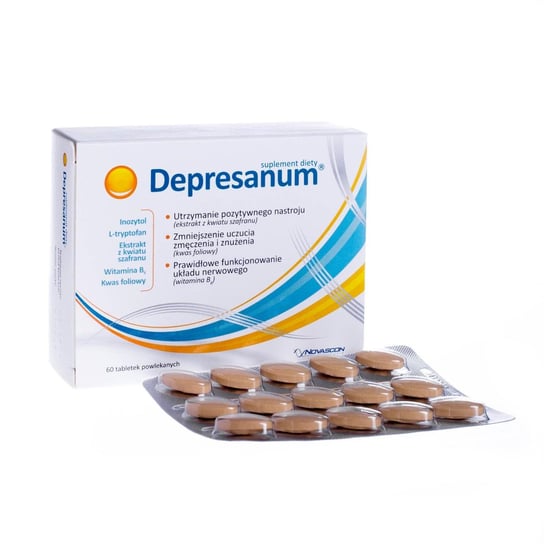 Novascon, Depresanum, Suplement diety, 60 tab. Novascon