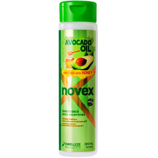 Novex Avocado Oil odżywka do włosów suchych 300ml kompleksowo regeneruje nawilża wzmacnia, odżywia, wygładza pasma Novex