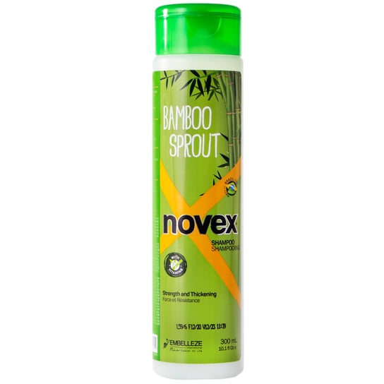 Novex Bamboo Sprout Shampoo Szampon do włosów suchych i łamliwych 300ml nawilża, regeneruje, pielęgnuje, wzmacnia Novex