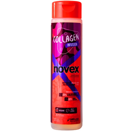 Novex, Collagen Infusion, Odżywka do włosów wysokoporowatych i matowych, 300 ml Novex