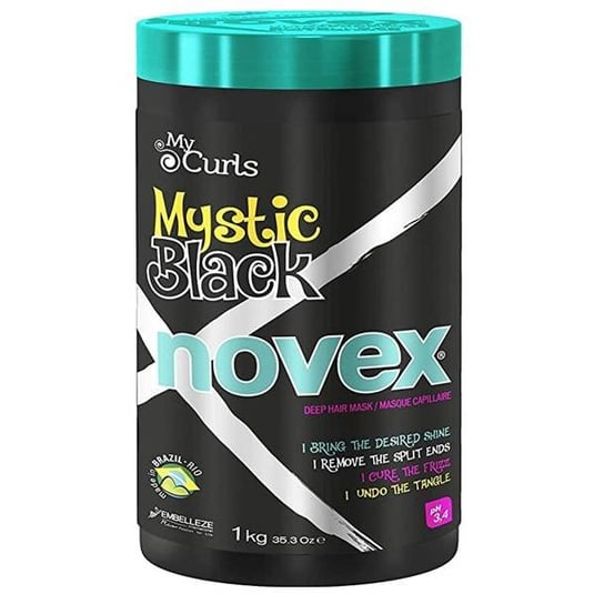 Novex, Deep Hair Mystic Black, Maska do włosów, 1 kg Novex
