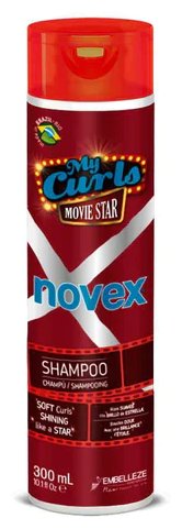 Novex, My Curls Movie Star, Szampon Do Włosów Kręconych, Nawilża, 300ml Novex