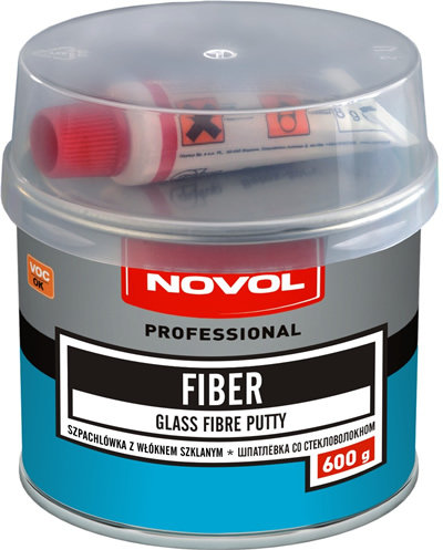 Novol - Fiber szpachlówka z włóknem szklanym 600g Novol