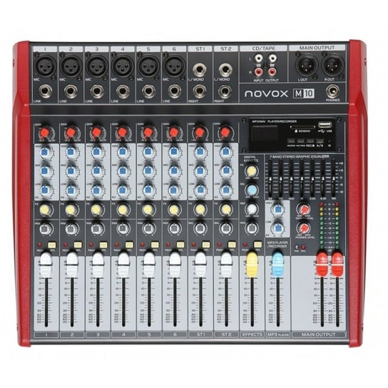 'Novox M10 - Mikser Audio Odtwarzacz Mp3/Usb Novox L1080016' NOVOX