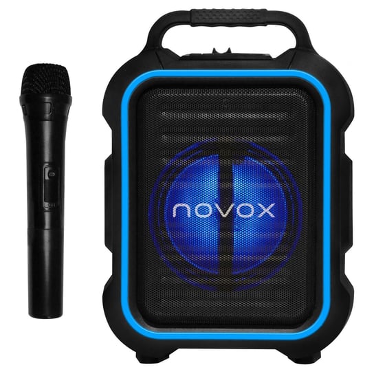 Novox Mobilite Blue - Mobilny system nagłośnieniowy MP3 USB/SD Bluetooth z mikrofonem NOVOX