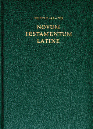 Novum Testamentum Latine Deutsche Bibelges., Deutsche Bibelgesellschaft