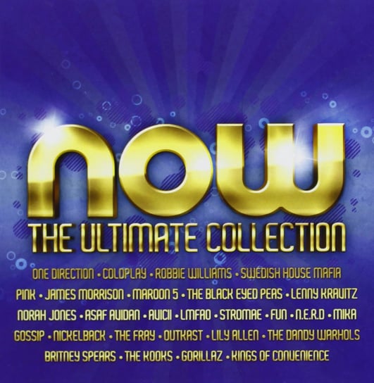 Now 40 The Ultimate Collection Coldplay, Spears Britney, Gossip, Jones Norah, Stereophonics, Kravitz Lenny, Furtado Nelly, Williams Robbie, One Direction, David Craig