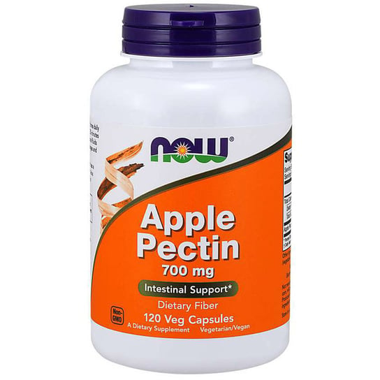 Now Apple Pectin 700Mg Suplement diety, 120 vege kaps. Now Foods