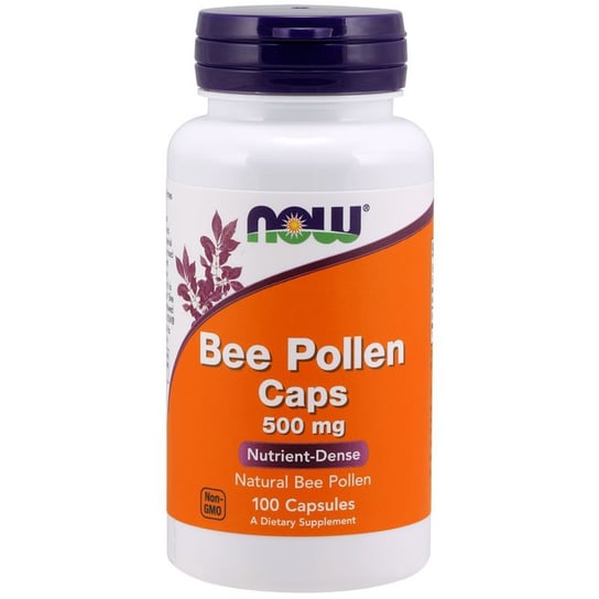Now Bee Pollen 500Mg Suplement diety, 100 kaps. Now Foods