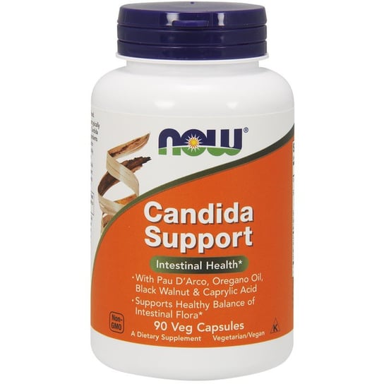 Now Candida Support Suplement diety, 90 vege kaps. Now Foods