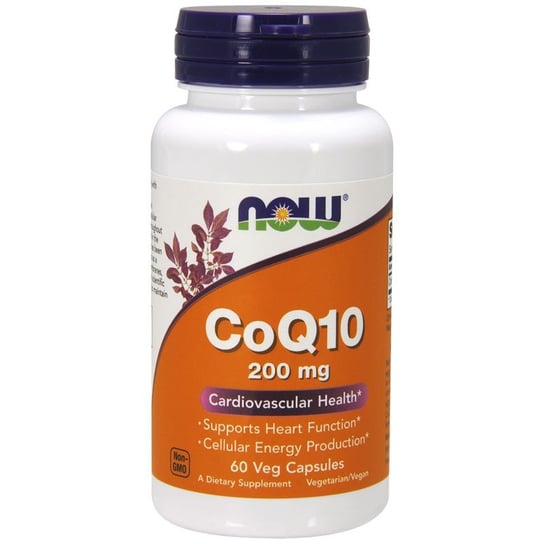 Now Coq10 200Mg Suplementy diety,  60 vege kaps. Now Foods