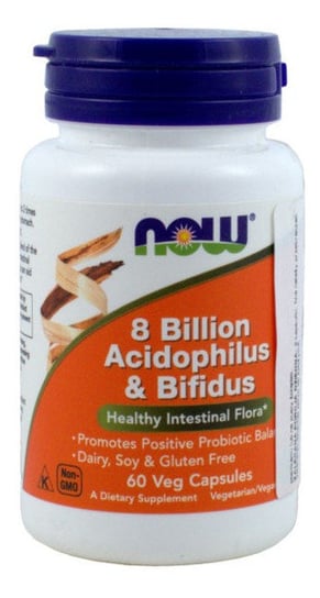 Now Foods, 8 Billion Acidophilus & Bifidus probiotyk, 60 kapsułek Now Foods