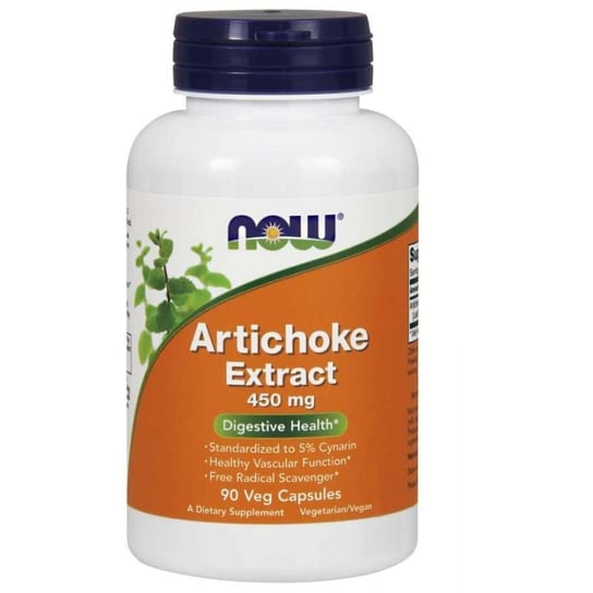 Now Foods, Artichoke Extract - Karczoch, Suplement diety, 90 kaps. Inna marka