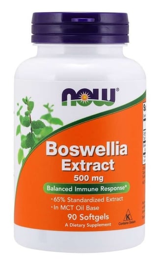 Now Foods, Boswellia 500 Mg Ekstrakt, 90 Now Foods
