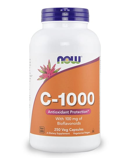 Now Foods C-1000 z Bioflawonoidami, suplement diety, 250 tabletek Now Foods