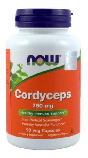 Now Foods, Cordyceps 750 mg, Suplement diety, 90 kaps. Now Foods