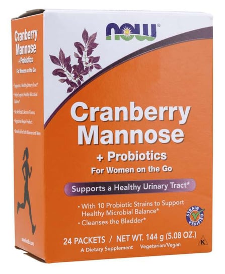 Now Foods, Cranberry Mannose + Probiotics Now Foods