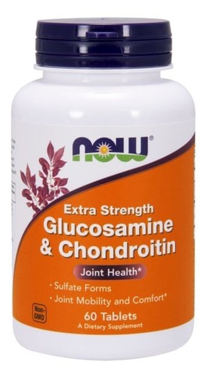Now Foods, Glukosamine & Chondroitine, Suplement diety, 60 kaps. Now Foods