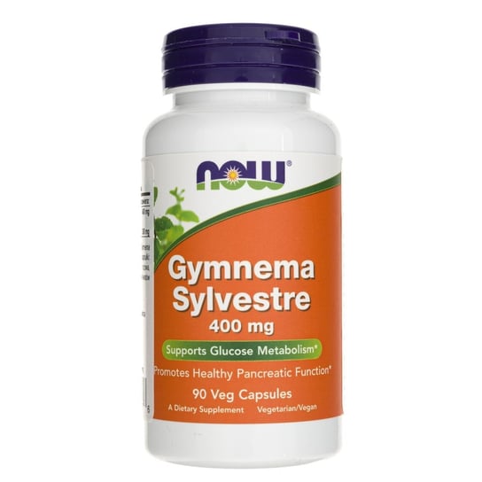 Now Foods, Gymnema Sylvestre 400 mg, Suplement diety, 90 kaps. Now Foods