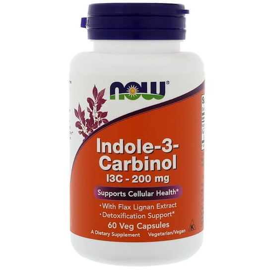 Now Foods, Indolo-3-Karbinol, I3C, 200 Mg Now Foods