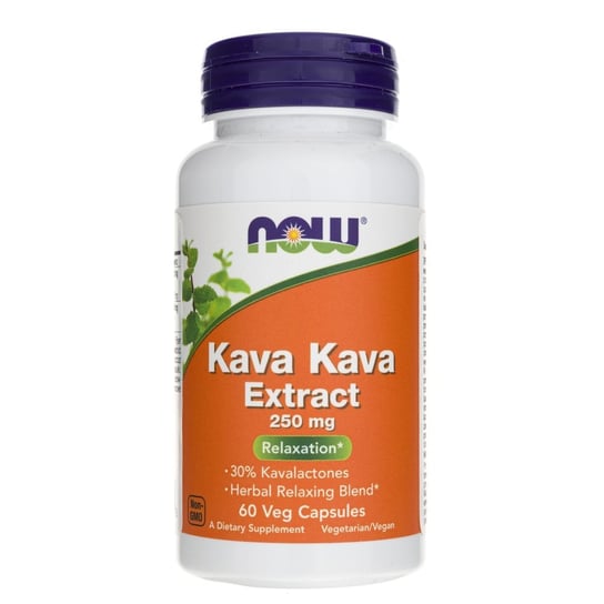 Now Foods, Kava Kava Extract 250 mg, Suplement diety, 60 kaps. Now Foods