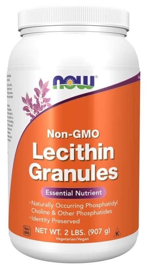 Now Foods, Lecytyna - Lecithin Granules, 907g Now Foods