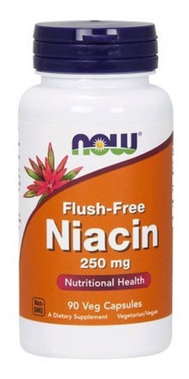 Now Foods, Now Niacyna Flush Free niacyna, Suplement diety, 90 kaps. Now Foods