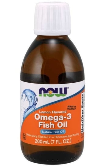 NOW Foods Omega-3 olej rybi 200 ml Now Foods