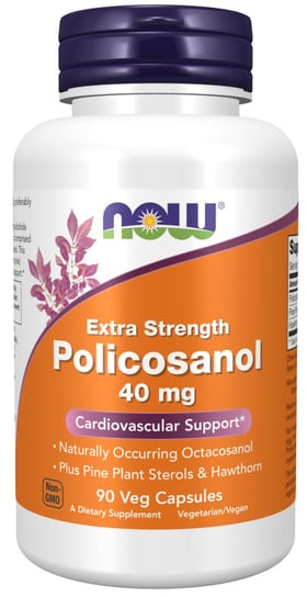 NOW FOODS Polikosanol Extra Strength 40 mg (90 kaps.) Now Foods