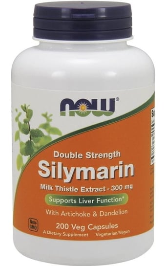 Now Foods Sylimaryna 300 mg, karczoch + mniszek 200 kapsułek Now Foods