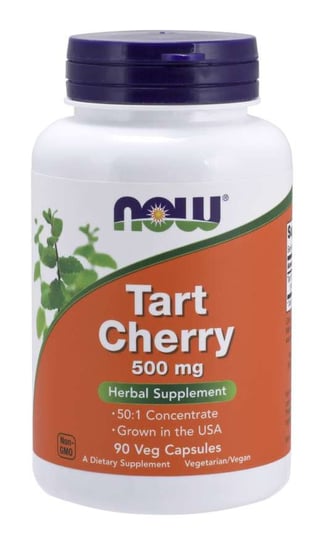 Now Foods, Tart Cherry 500 Mg, Suplement diety, 90 kaps. Now Foods